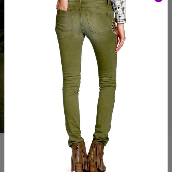 NWT Miss Me Vintage Skinny Moto Jeans - Picture 3 of 6